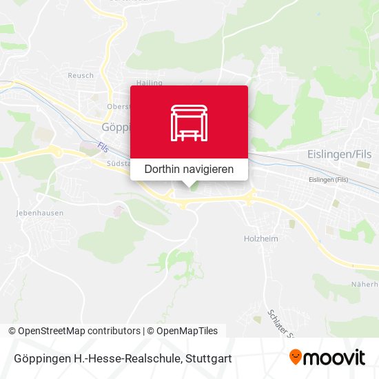 Göppingen H.-Hesse-Realschule Karte