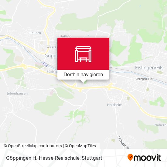 Göppingen H.-Hesse-Realschule Karte