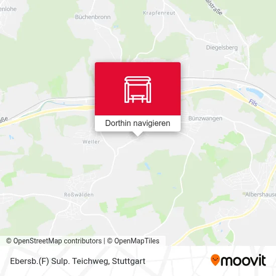 Ebersb.(F) Sulp. Teichweg Karte