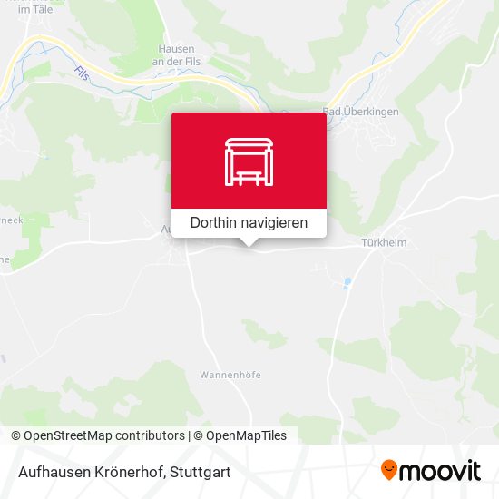 Aufhausen Krönerhof Karte