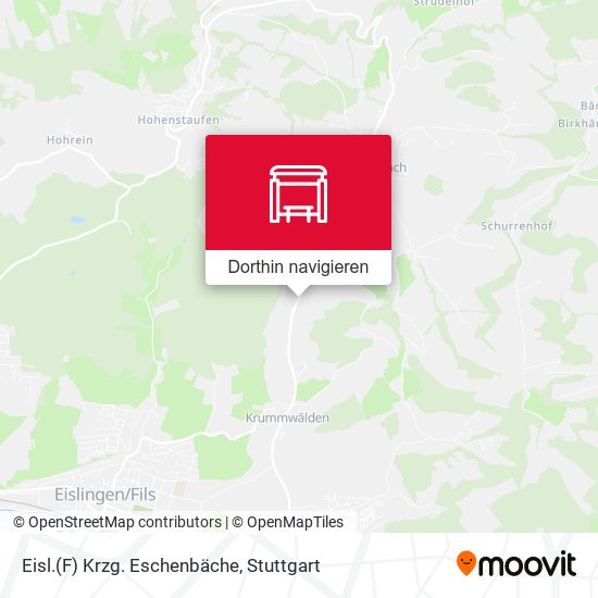 Eisl.(F) Krzg. Eschenbäche Karte