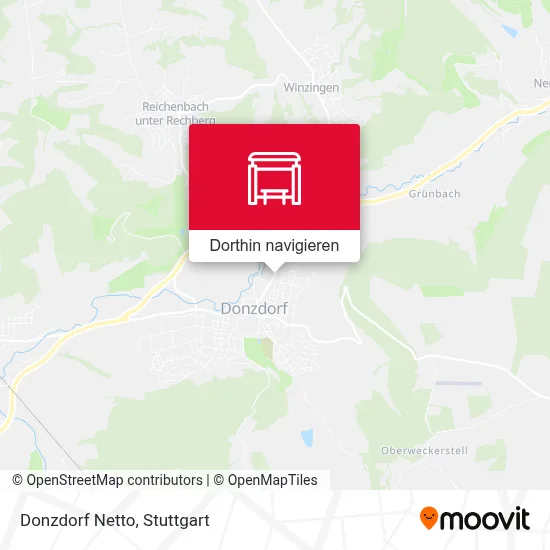 Donzdorf Netto Karte