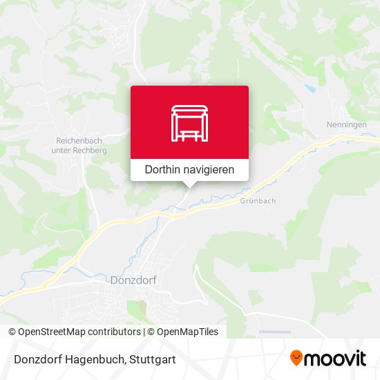 Donzdorf Hagenbuch Karte