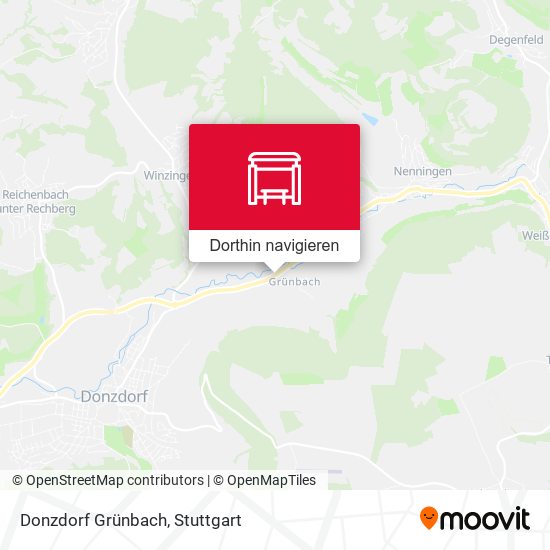 Donzdorf Grünbach Karte