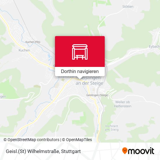 Geisl.(St) Wilhelmstraße Karte