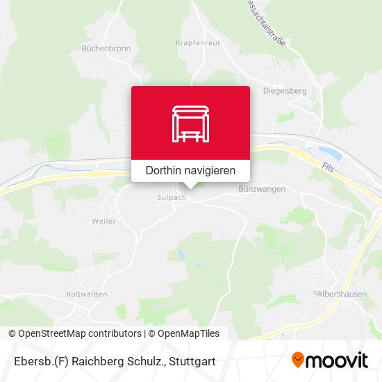 Ebersb.(F) Raichberg Schulz. Karte