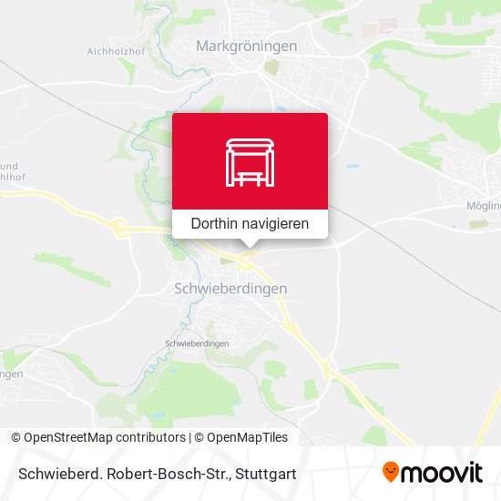 Schwieberd. Robert-Bosch-Str. Karte