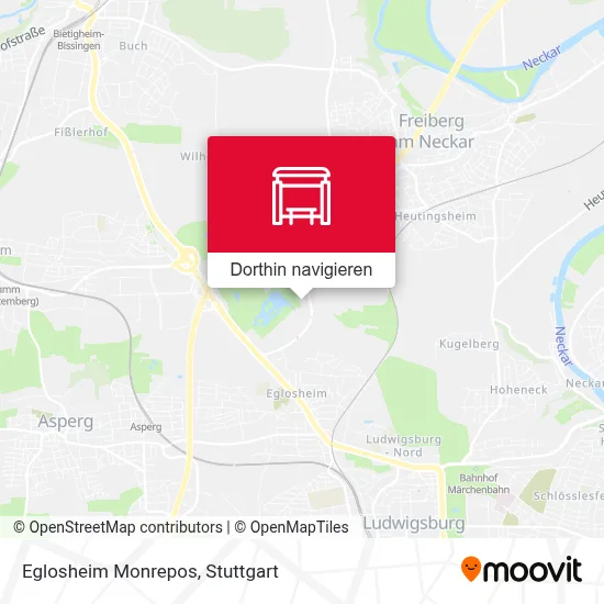 Eglosheim Monrepos Karte
