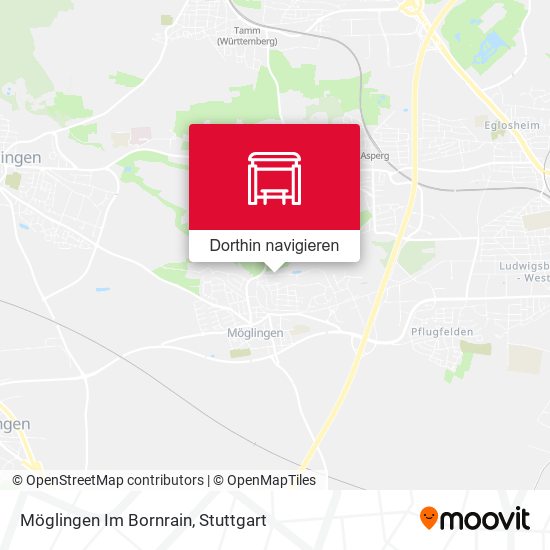Möglingen Im Bornrain Karte