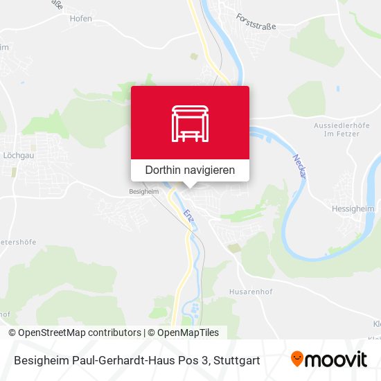 Besigheim Paul-Gerhardt-Haus Pos 3 Karte