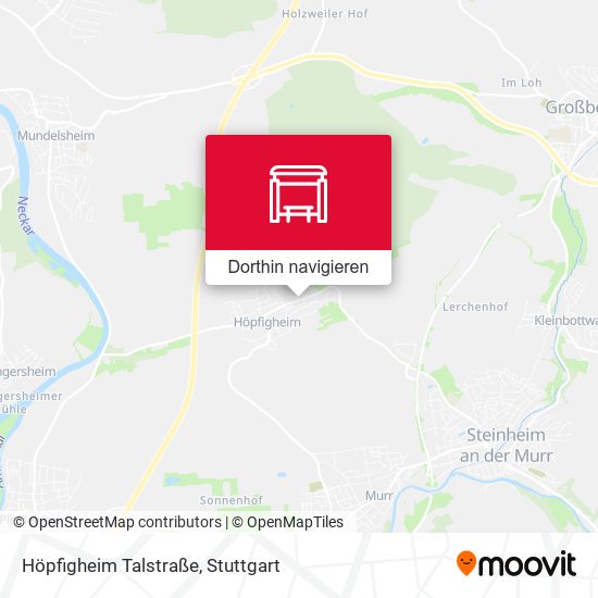 Höpfigheim Talstraße Karte