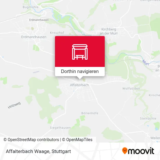 Affalterbach Waage Karte