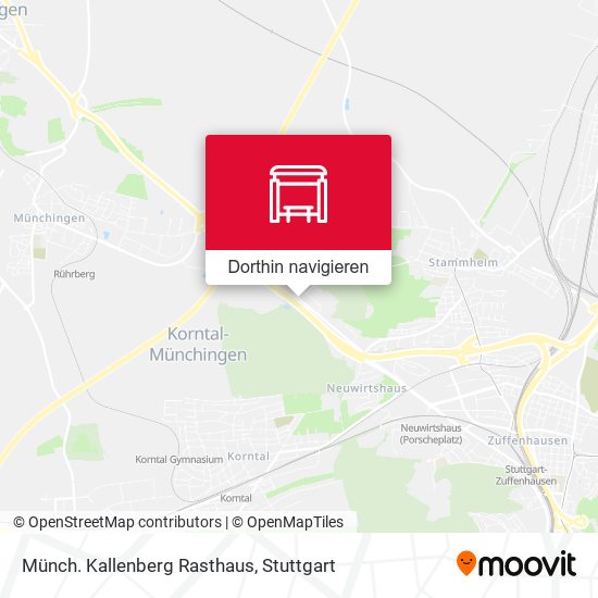 Münch. Kallenberg Rasthaus Karte