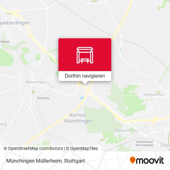 Münchingen Müllerheim Karte