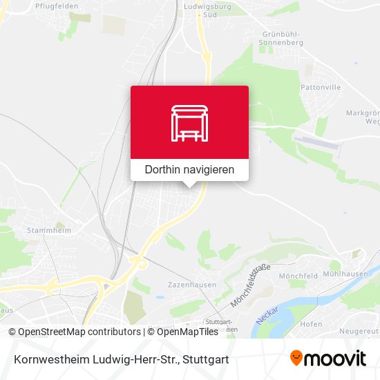 Kornwestheim Ludwig-Herr-Str. Karte