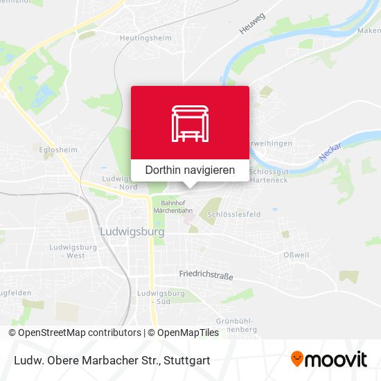 Ludw. Obere Marbacher Str. Karte