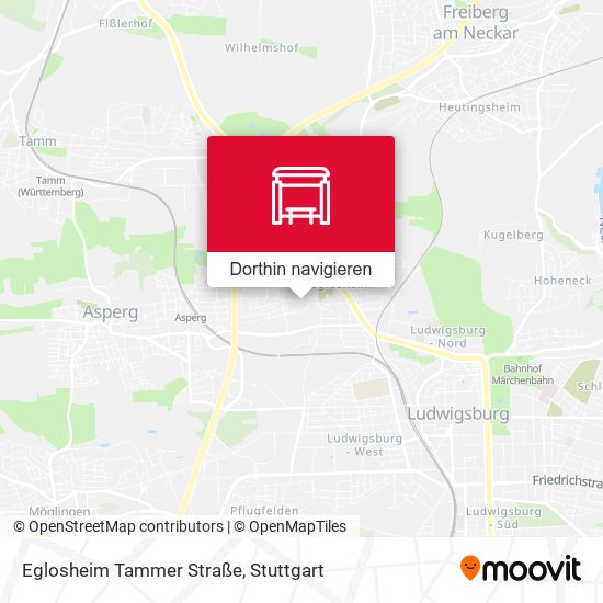 Eglosheim Tammer Straße Karte