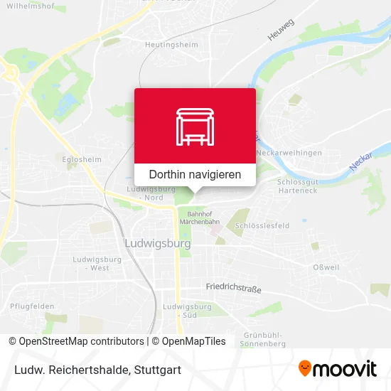 Ludw. Reichertshalde Karte