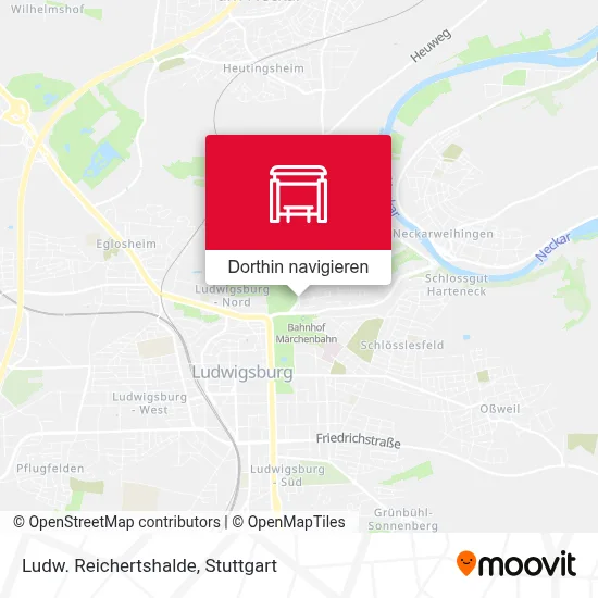 Ludw. Reichertshalde Karte