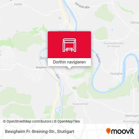 Besigheim Fr.-Breining-Str. Karte