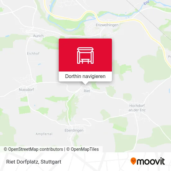 Riet Dorfplatz Karte