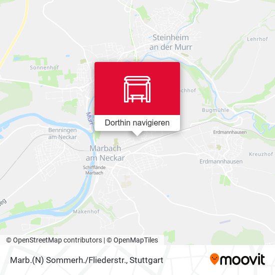 Marb.(N) Sommerh./Fliederstr. Karte