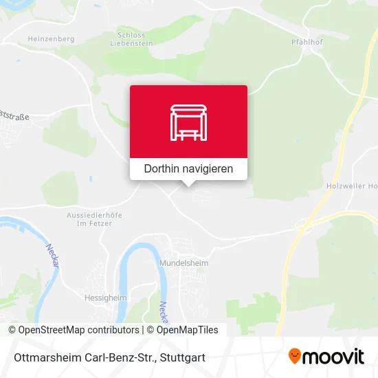 Ottmarsheim Carl-Benz-Str. Karte