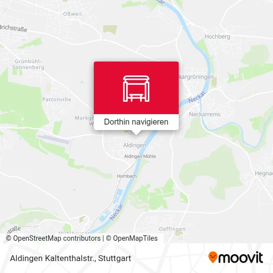 Aldingen Kaltenthalstr. Karte