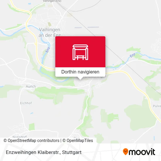 Enzweihingen Klaiberstr. Karte