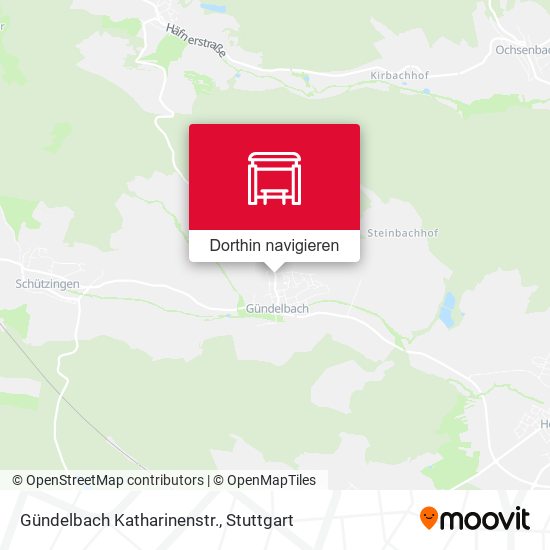 Gündelbach Katharinenstr. Karte