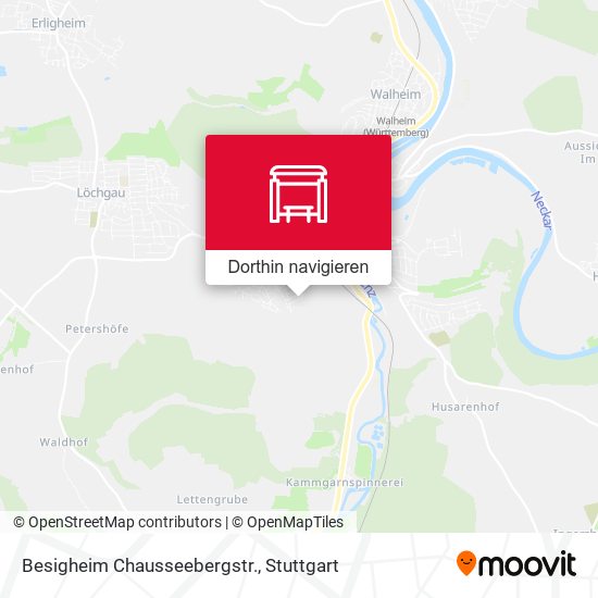 Besigheim Chausseebergstr. Karte