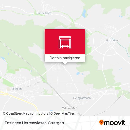 Ensingen Herrenwiesen Karte