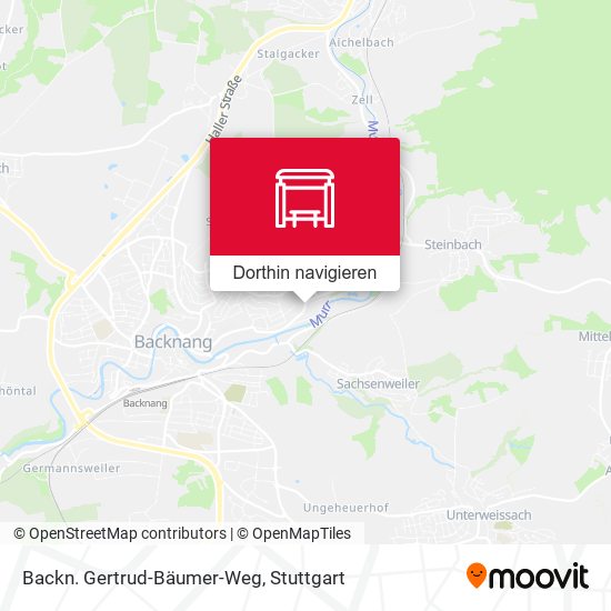 Backn. Gertrud-Bäumer-Weg Karte