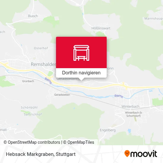 Hebsack Markgraben Karte