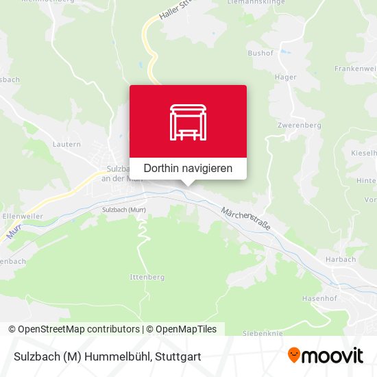 Sulzbach (M) Hummelbühl Karte