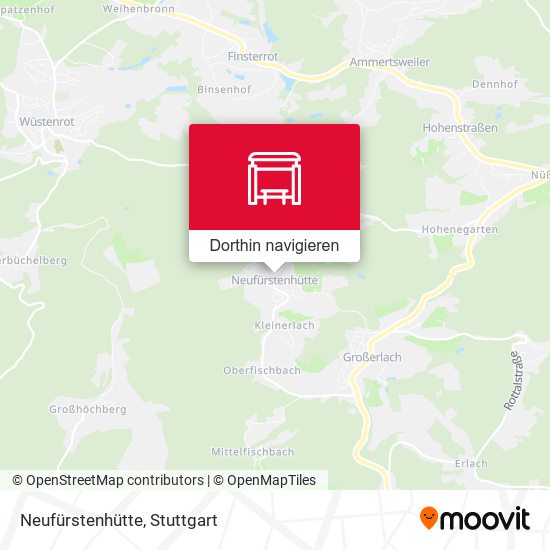Neufürstenhütte Karte