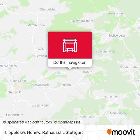 Lippoldsw. Hohnw. Rathausstr. Karte