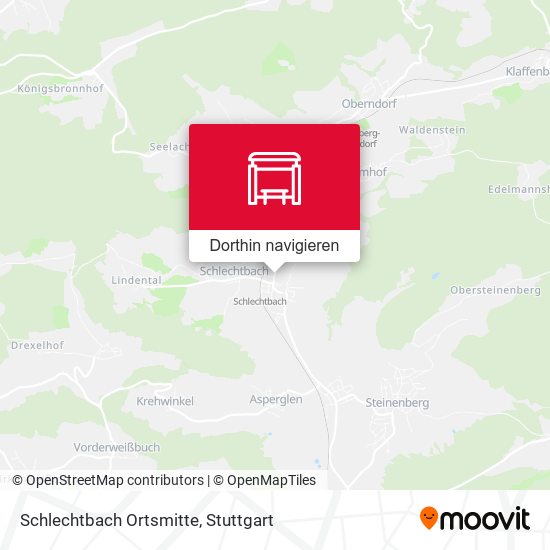 Schlechtbach Ortsmitte Karte