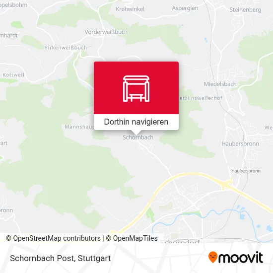 Schornbach Post Karte