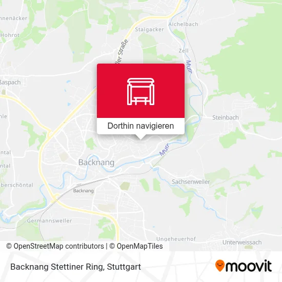 Backnang Stettiner Ring Karte