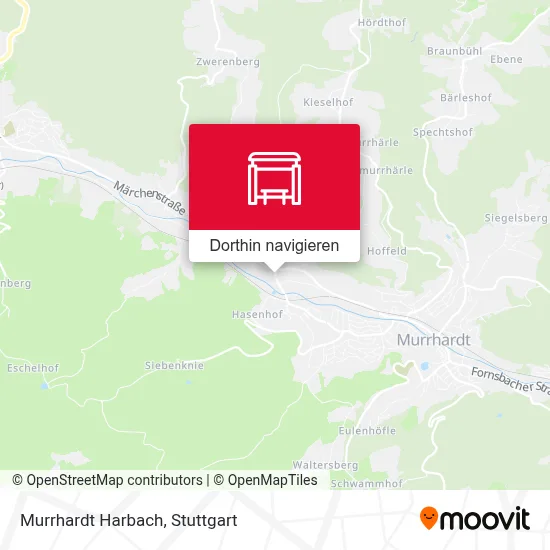 Murrhardt Harbach Karte