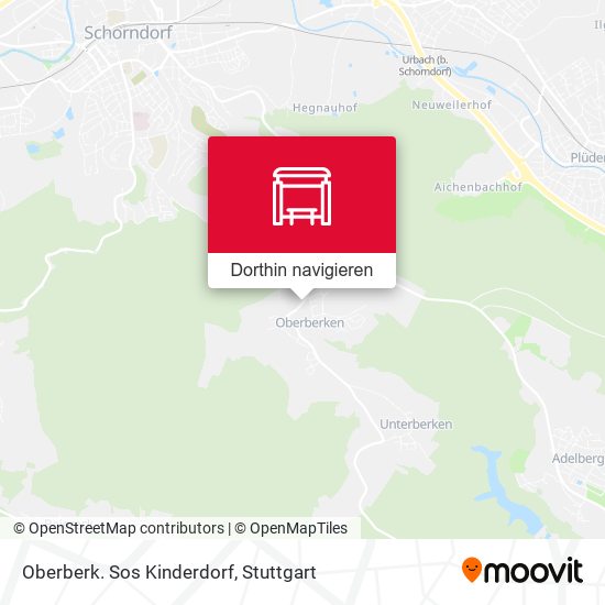 Oberberk. Sos Kinderdorf Karte