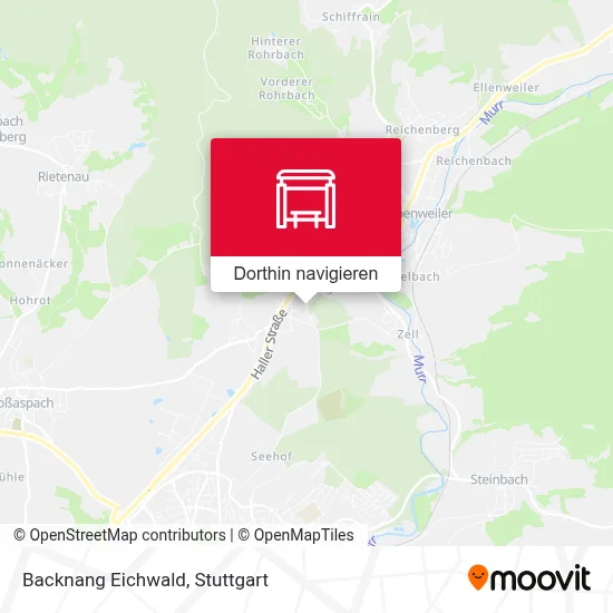 Backnang Eichwald Karte