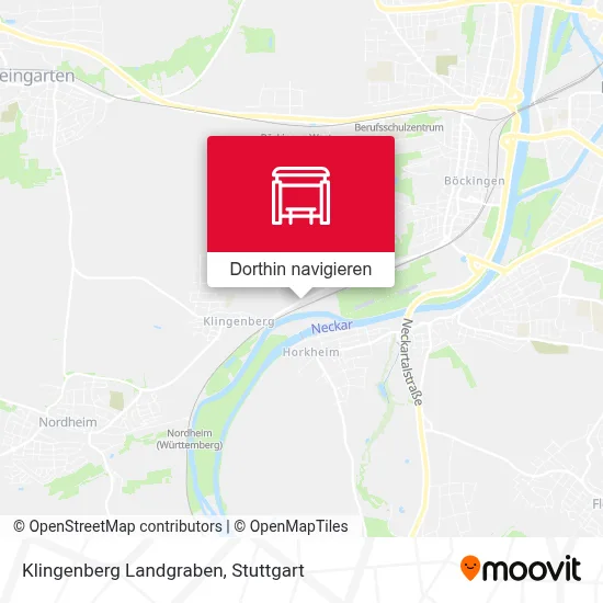 Klingenberg Landgraben Karte