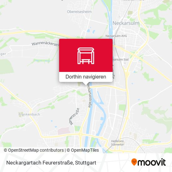 Neckargartach Feurerstraße Karte
