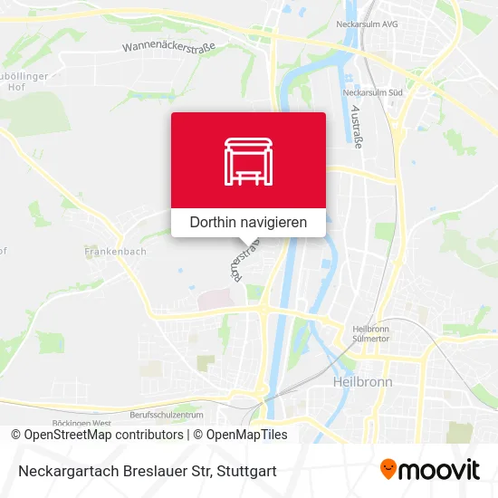 Neckargartach Breslauer Str Karte