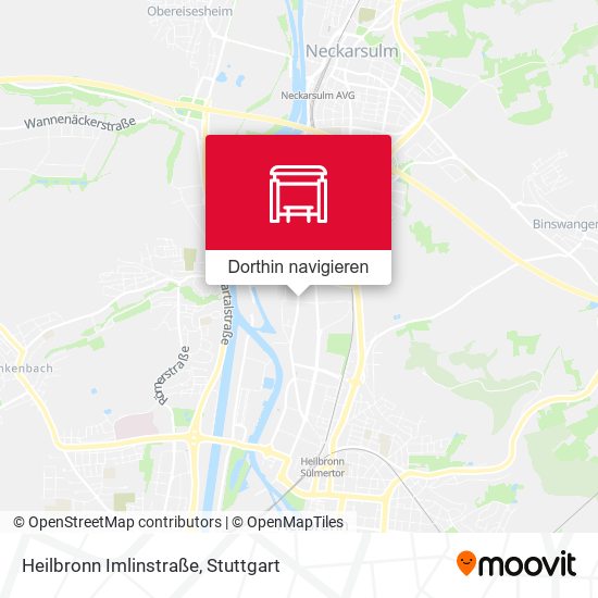 Heilbronn Imlinstraße Karte
