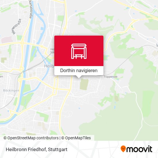 Heilbronn Friedhof Karte