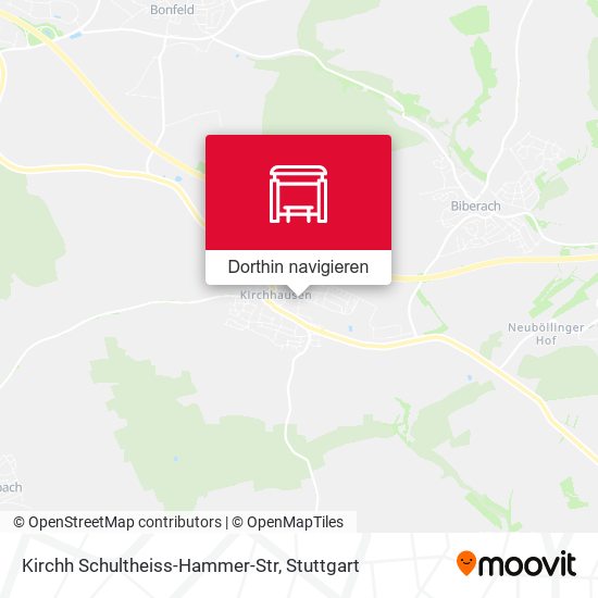 Kirchh Schultheiss-Hammer-Str Karte