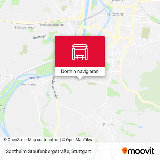 Sontheim Staufenbergstraße Karte